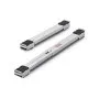 VEVOR Heavy Duty Furniture Appliances Rollers, 299.4 kg Total Load, Extendable Appliance Rollers Mobile Washing Machine Base, Fridge Stand Dolly Movers for Refrigerators, Dryers, Dishwashers, White