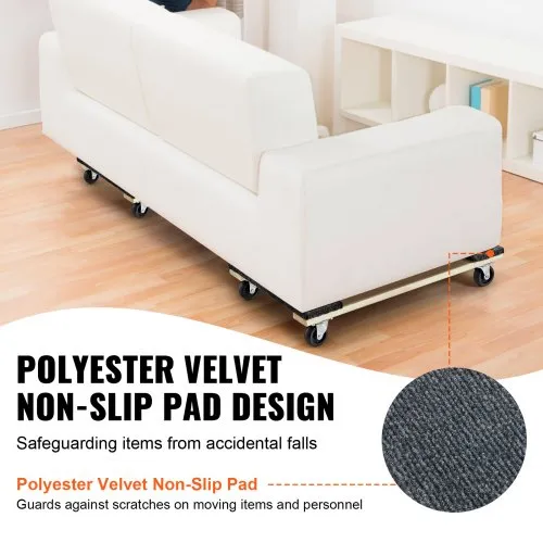 Puidust transpordialus 454 kg, 762 x 457 mm, 2 tk — pilt 3