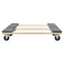VEVOR Furniture Dolly, 1000 lbs Each Load Capacity, 2 Packs, 18" x 30", 8 x 3" PP Swivel Casters, Heavy Duty Hardwood Furniture Moving Dolly, Mover's Dolly, Moving Cart with Wheels for Heavy Furniture
