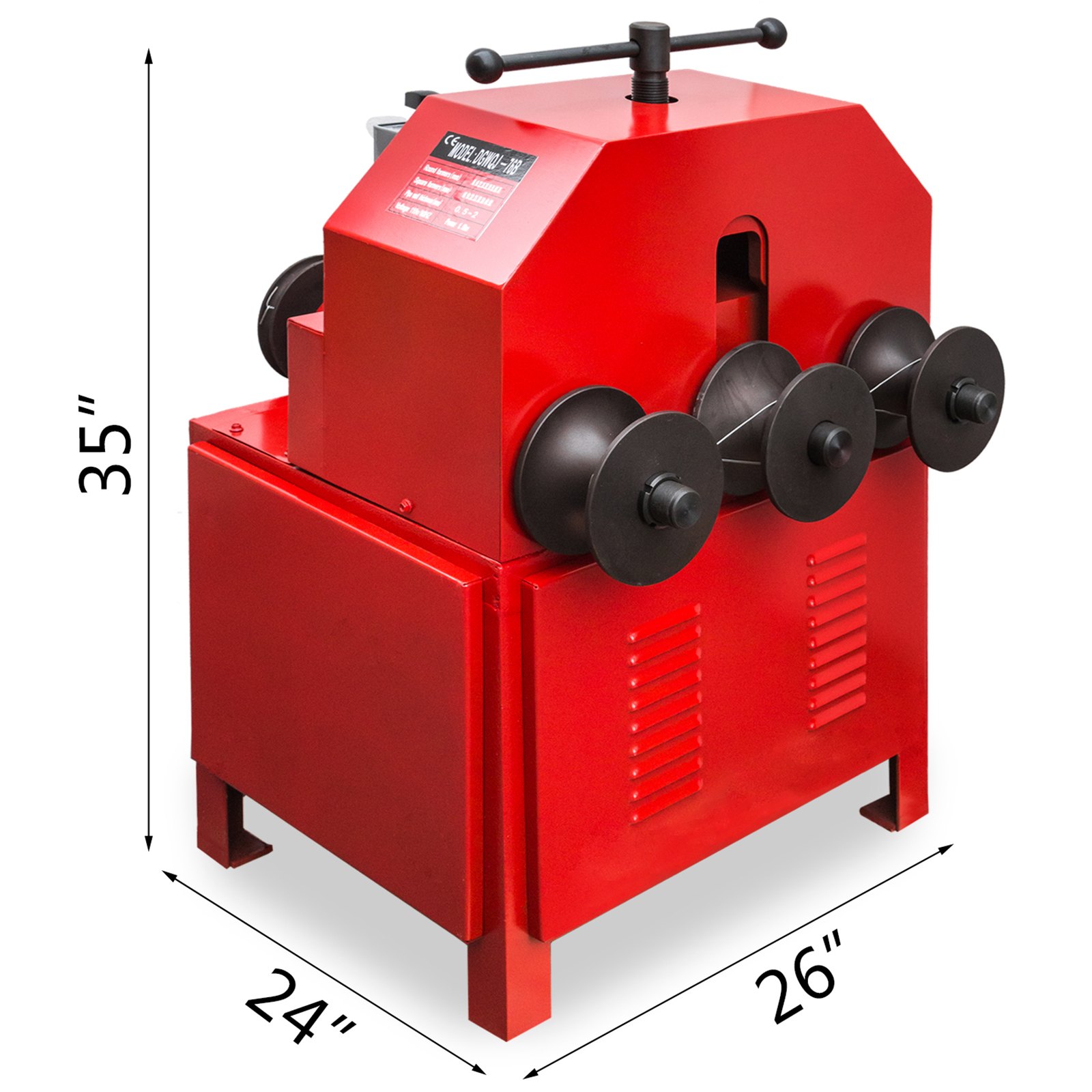 VEVOR Pipe Tube Bender, 9 Round and 8 Square Die Set Electric Pipe Tube Bender 1.5KW Multi-function Electric Pipe Bender