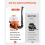 VEVOR Backpack Fogger Sprayer, 63CC 3HP Engine, Gas Powered Fogger Sprayer with 16L Tank, Powder and Liquid Mister Duster System for Effective Fleas Ticks Critters Control, Gardening & Farming
