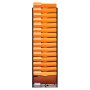 VEVOR Archivador de pared de malla de una sola pieza con 16 bolsillos, carpeta de pared para guardar revistas, correo, papel y documentos, organizador de archivos de pared de metal con etiqueta de identificación, para oficina, hogar y escuela