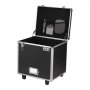 VEVOR Portable File Storage Box, 395 x 320 x 380 mm Internal Chest Size, Locking Mobile Business Case with Telescopic Handle, Hand pull File Case for Office Home, Offices, Hospitals, Banks