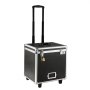 VEVOR Portable File Storage Box, 395 x 320 x 380 mm Internal Chest Size, Locking Mobile Business Case with Telescopic Handle, Hand pull File Case for Office Home, Offices, Hospitals, Banks