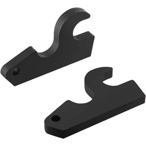 VEVOR Quick Attach Bucket Ears, 3/4" Thickness Excavator Bucket Ears, 2pcs Bucket Ears Attachment, Black-Coating Steel w/Precise Metal Craft, Compatible with KX040 KX71 KX91 KX121