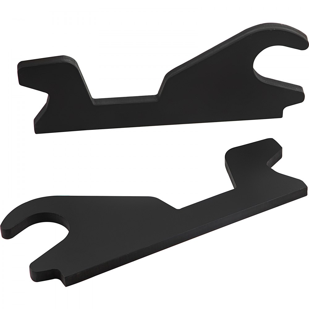 VEVOR Orejas de cubo de fijación rápida, orejas de cubo de excavadora de 3/4 pulgadas de grosor, 2 piezas de accesorio de orejas de cubo, acero con revestimiento negro con artesanía de metal precisa, compatible con KX040 KX71 KX91 KX121