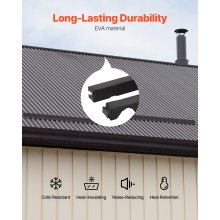 Foam Closure Strips Metal Roof Outside EVA Foam Closure Strip (20 Pieces)