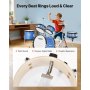 Kids Drum Set 5-Piece Junior Musical Drum Kit with 14 in Bass Drum (Blue)