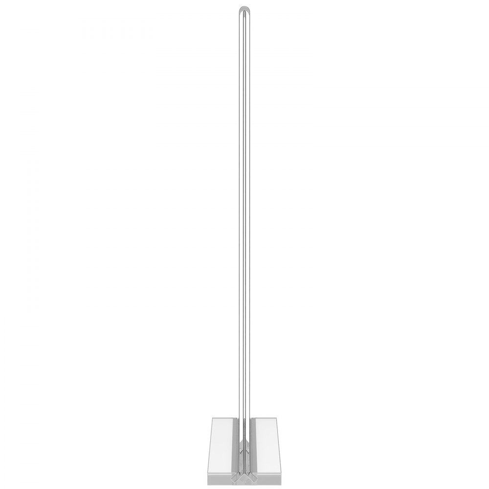 VEVOR Acrylic Sign Holder, 6 Pack 8.5 x 11-inch Brochure Display Holders, T-Shape Double Sided Display Sign Stand, Clear Acrylic Table Menu Photo Paper Holder for Restaurant Office Wedding Bar