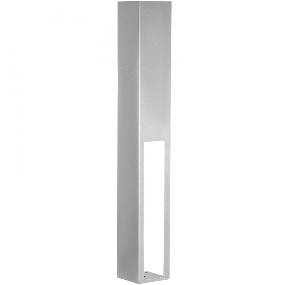 VEVOR Post Mount Tower 2PCS Fence Post for Vinyl Fence 5 x 5 x 36 Inch Iron Material Coated Powder Fence Post Insert Concrete/Wood Mounted Fence Vinyl Post Sleeves for Side Road Fence and Garden