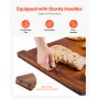 VEVOR Noodle Board Stove Cover, Stove Top Cover Board for Gas Burner & Electric Stove, Acacia Wood Cutting Board with Handles, RV Stovetop Cover/ Kitchen Sink Cover for Counter Space & Tray, Natural