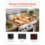 Noodle Board Stove Cover Pine Wood Stove Top Cover Kitchen Electric Gas Stove