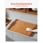 VEVOR Noodle Board Stove Cover, Stove Top Cover Board for Gas Burners & Electric Stove, Pine Wood Cutting Board with Handles, RV Stovetop Cover/ Kitchen Sink Cover for Counter Space & Tray, Natural