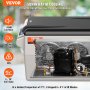 VEVOR Portable Car Refrigerator Freezer Compressor 32 L Double Zone for Car Home