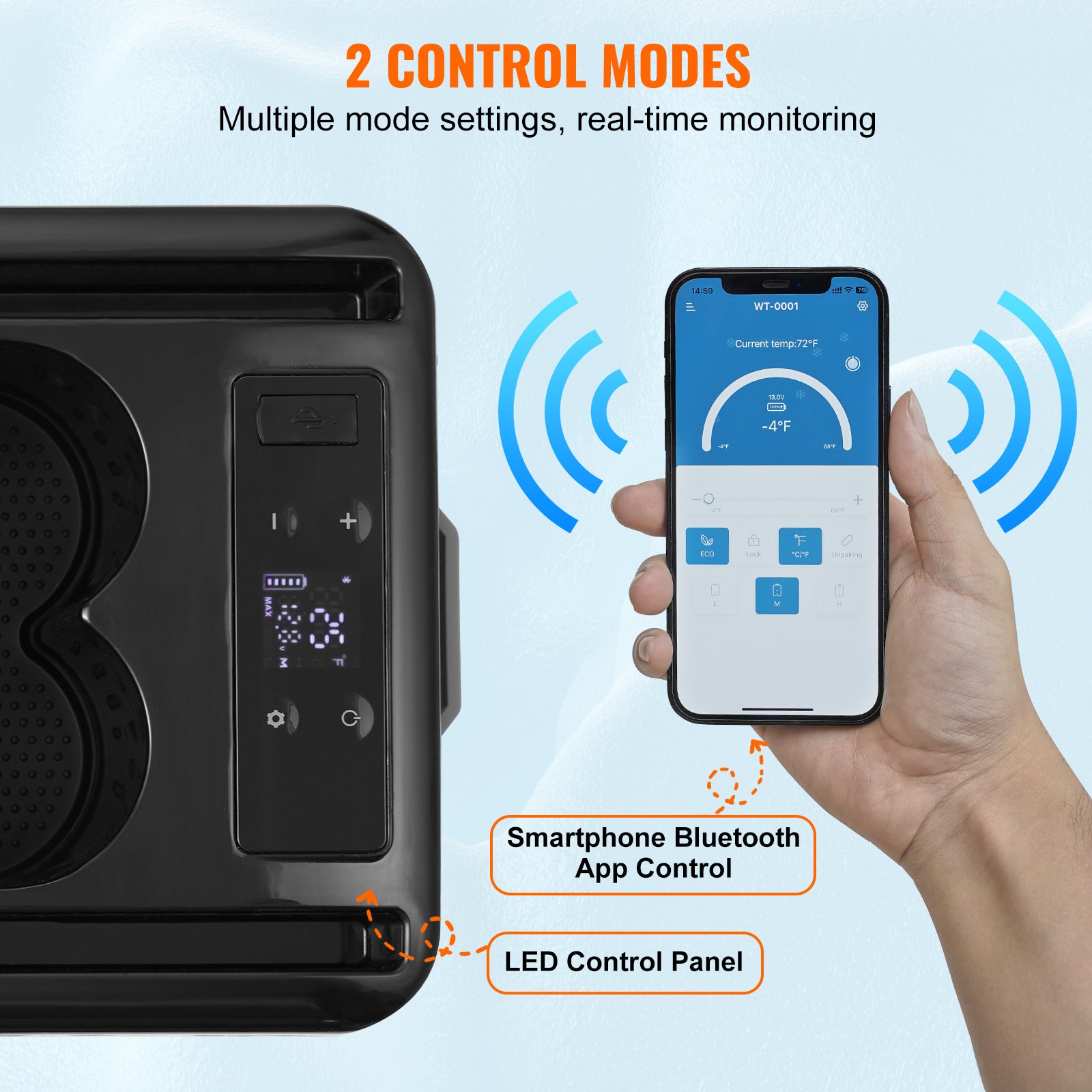 Portable Car Refrigerator Freezer Compressor 15 L Single Zone for Car Home Portable Car Refrigerator Freezer Compressor 15 L Single Zone for Car Home