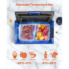 VEVOR Portable Car Refrigerator Freezer Compressor 20L Single Zone for Car Home