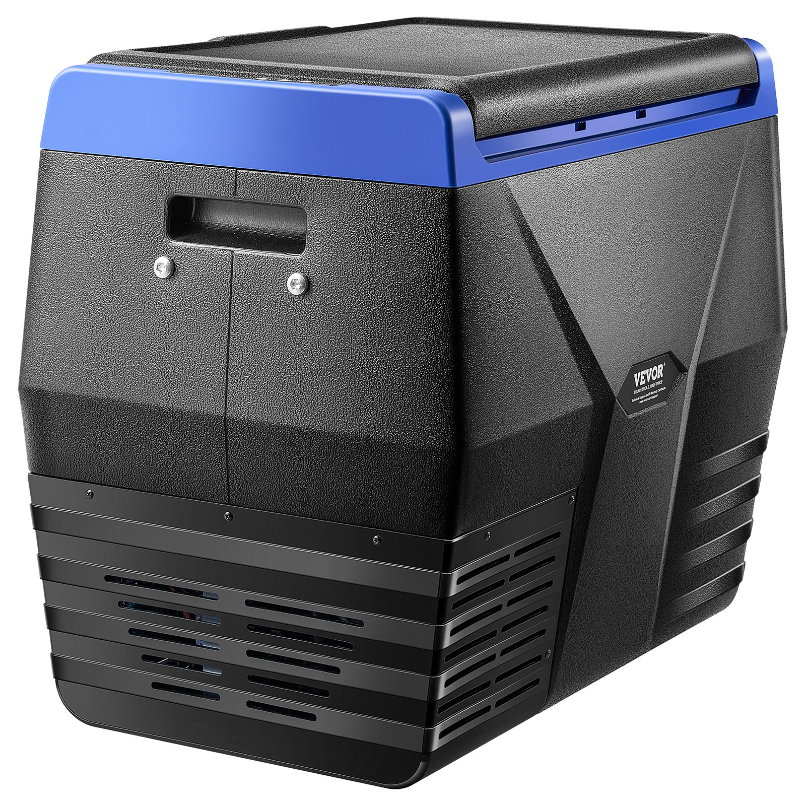 VEVOR Portable Car Refrigerator, 20L Car Refrigerator Fridge, 12V/24V/100-240V Single Zone Portable Freezer, -18℃ to 10℃ Adjustable Temperature, Compressor Cooler for Home, Outdoor, Camping, RV, Car