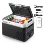 12 Volt Car Refrigerator Portable Freezer 26.4QT Electric Cooler for Camping