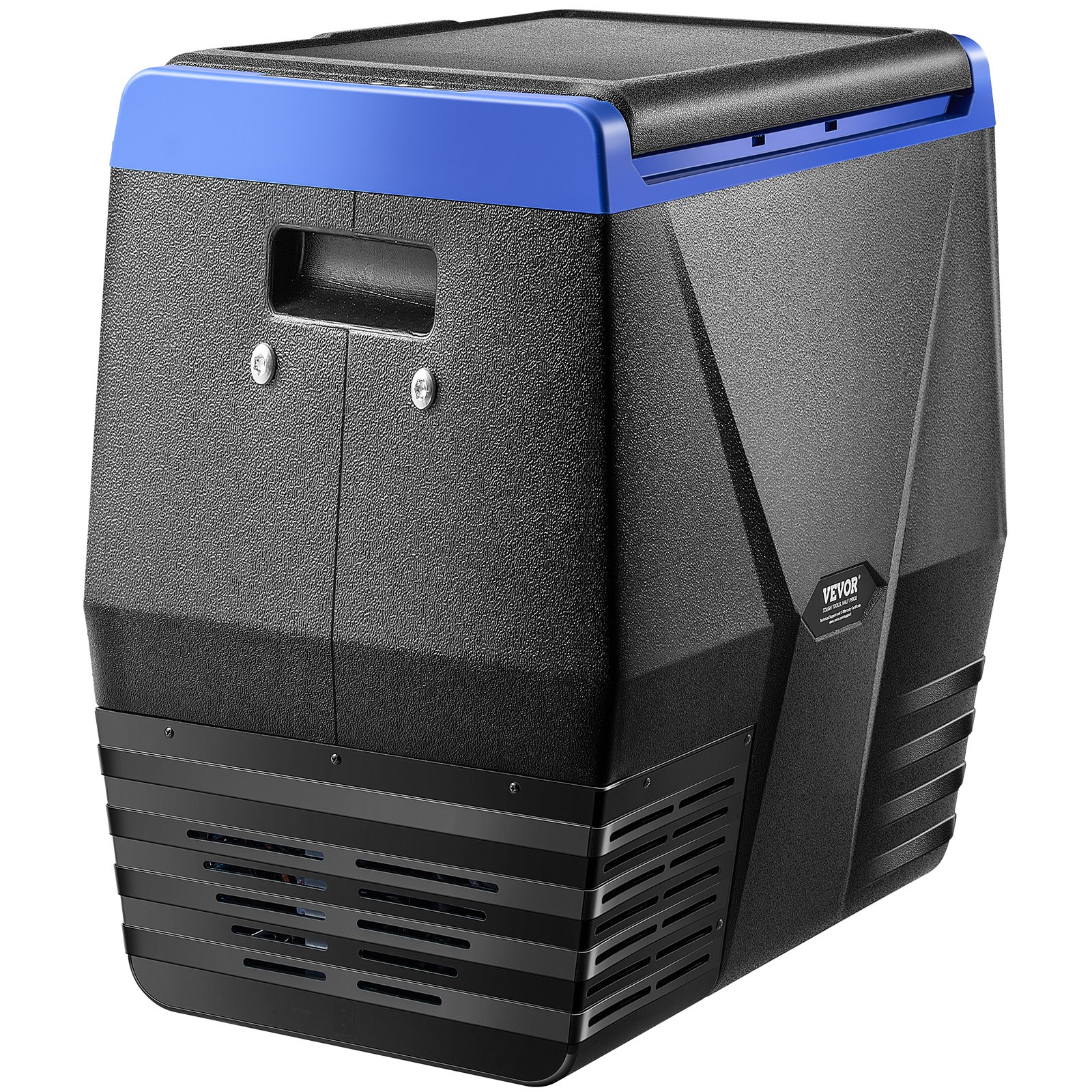 VEVOR Portable Car Refrigerator, 35L Car Refrigerator Fridge, 12V/24V/100-240V Single Zone Portable Freezer, -18℃ to 10℃ Adjustable Temperature, Compressor Cooler for Home, Outdoor, Camping, RV, Car