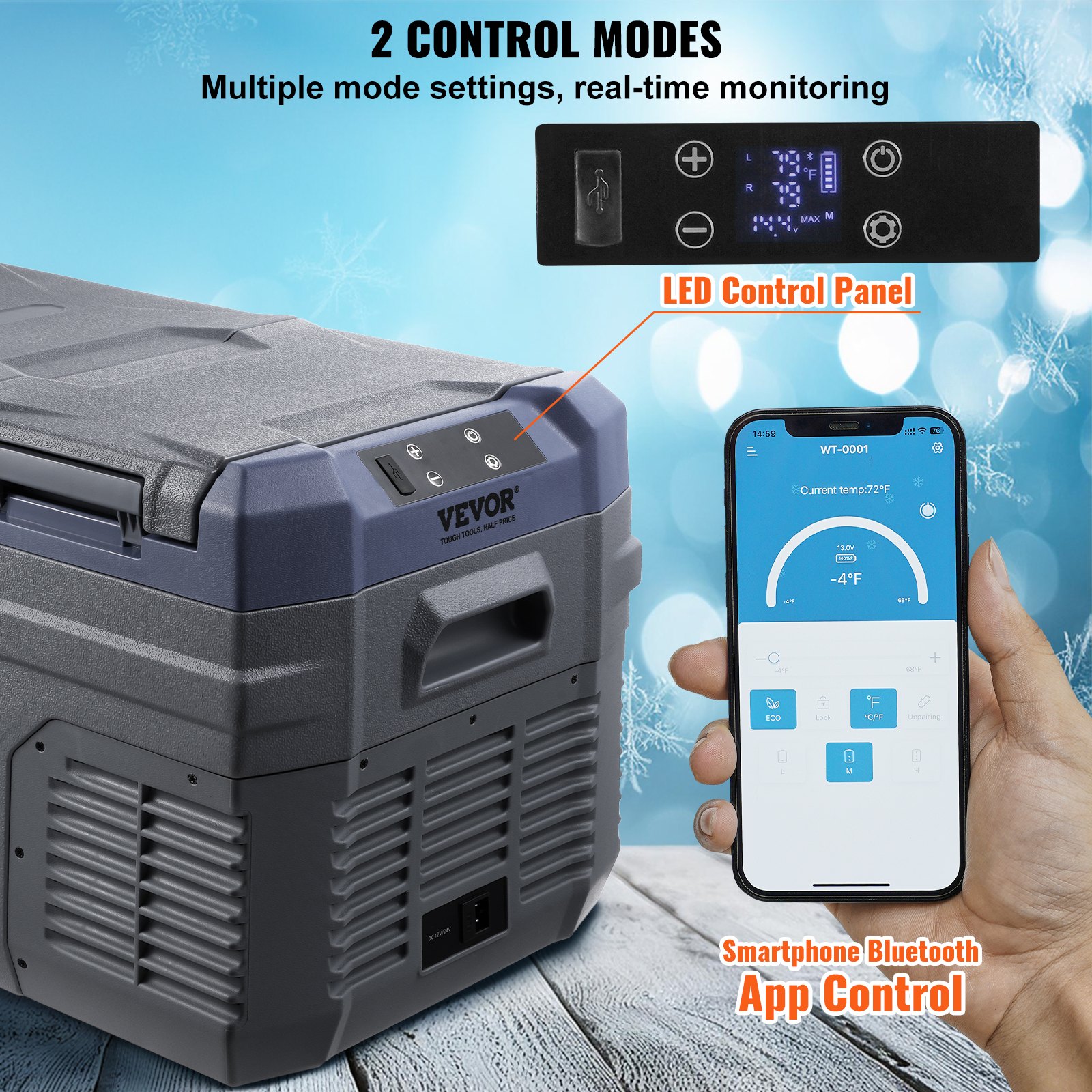 Portable Car Refrigerator Freezer Compressor 25 L Dual Zone for Home Car Portable Car Refrigerator Freezer Compressor 25 L Dual Zone for Home Car