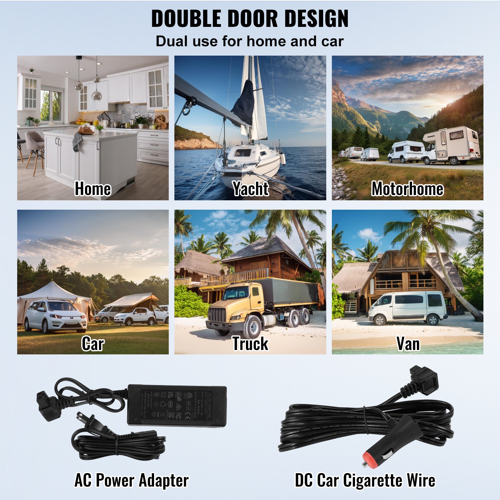 Portable Car Refrigerator Freezer Compressor 25 L Dual Zone for Home Car Portable Car Refrigerator Freezer Compressor 25 L Dual Zone for Home Car