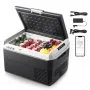 12 Volt Car Refrigerator Portable Freezer 42.3QT Electric Cooler for Camping