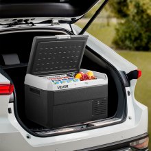 12 Volt Car Refrigerator Portable Freezer 42.3QT Electric Cooler for Camping