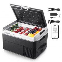 12 Volt Car Refrigerator Portable Freezer 42.3QT Electric Cooler for Camping
