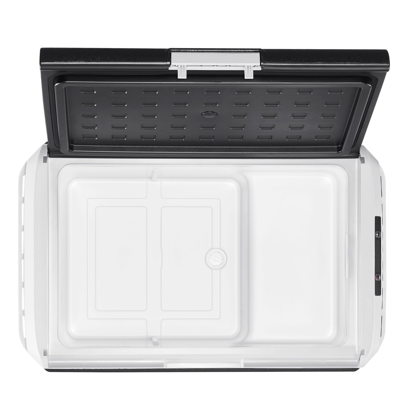 VEVOR 12 Volt Car Refrigerator, 40L Car Fridge, Portable Electric Cooler with -20℃ to 20℃ Adjustable Temperature, 12/24V DC and 100- 240V AC Compressor Freezer for Outdoor, Camping, Travel, RV