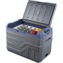 VEVOR Car Refrigerator, 12 Volt Car Refrigerator Fridge, 37 L Single Zone Portable Freezer with Built-in Light, -4℉-68℉, 12/24V DC and 100-240V AC Compressor Cooler for Outdoor, Camping, RV