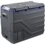 VEVOR Car Refrigerator, 12 Volt Car Refrigerator Fridge, 40 L Dual Zone Portable Freezer, -4℉-68℉ Adjustable Range, 12/24V DC and 100-240V AC Compressor Cooler for Outdoor, Camping, RV