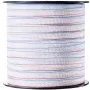 Cinta para cercas eléctricas VEVOR, alambre de polietileno de 500 m y 1640 pies, 6 hebras de acero inoxidable de 3/4" de ancho para una conductividad confiable, resistente a los rayos UV y al óxido, alambre de polietileno portátil para caballos y ganado.