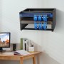 Nástěnný síťový rack VEVOR 6U, hloubka 14 palců/355,6 mm, serverový rack, 50 liber/22,68 kg, 500 x 350 x 270 mm