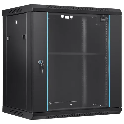 VEVOR 9U WALL Mount Network Server Rack Cabinet Enclosure 15.5'' Deep - Foto 3