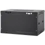 VEVOR 6U Wall Mount Network Server Cabinet, 15.5'' Deep, Server Rack Cabinet Enclosure, 200 lbs Max. Ground-mounted Load Capacity, with Locking Glass Door Side Panels, for IT Equipment, A/V Devices