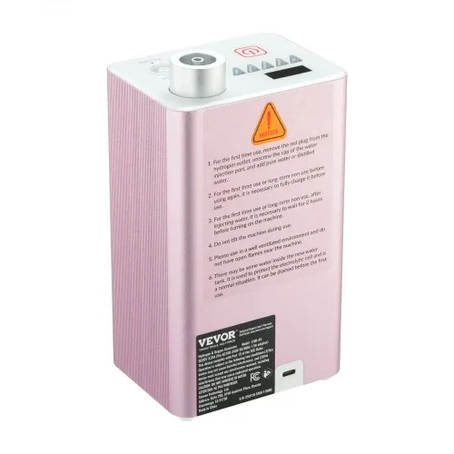 VEVOR Hydrogen Inhaler Machine – 180 ml, 99.99 %, 45°