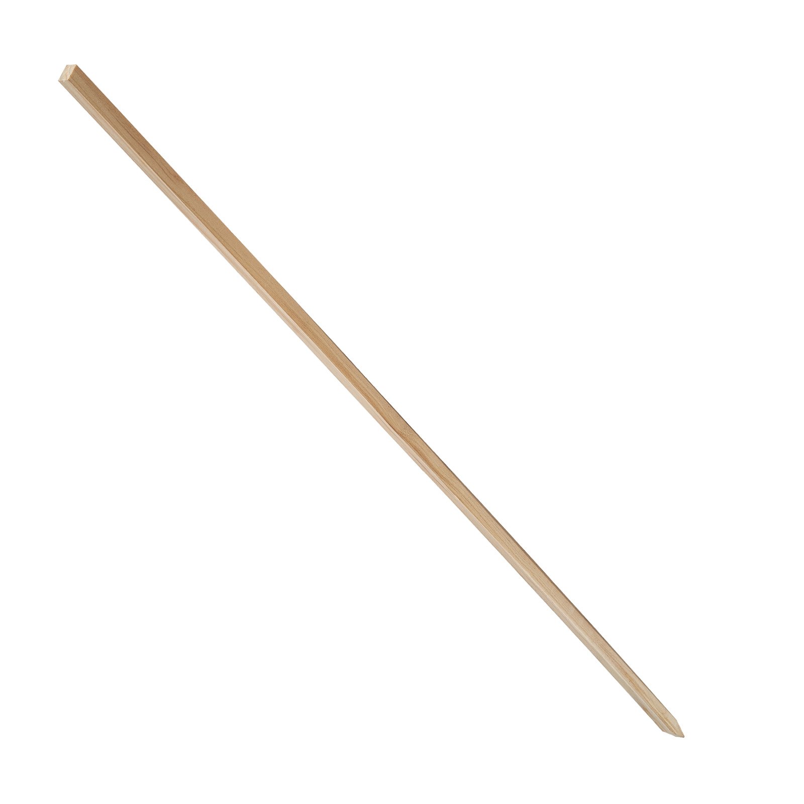 VEVOR Wooden Garden Stakes, 25 Pcs 48x0.5x0.69 in Survey Grading Stakes, Garden Ground Stake with Sharp Point, Fir Wood Plant Support Stake, Sign Posts for Silt Fence Backyard Boundaries Baselines