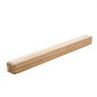 VEVOR Wooden Garden Stakes, 25 Pcs 48x0.75x0.75 in Survey Grading Stakes, Garden Ground Stake with Sharp Point, Fir Wood Plant Support Stake, Sign Posts for Silt Fence Backyard Boundaries Baselines