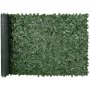 VEVOR Valla de privacidad de hiedra, pantalla de pared verde artificial de 59 x 118 pulgadas, valla de hiedra verde con respaldo de tela de malla y junta reforzada, setos sintéticos, decoración de hojas de vid para jardín al aire libre, patio, balcón