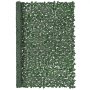 VEVOR Ivy adatvédelmi kerítés, 2440 x 1830 mm-es mesterséges zöld falvédő, zöld borostyán kerítés megerősített illesztéssel, műsövény, szőlőlevél díszítés kültéri kerthez, udvarhoz, erkélyhez, terasz dekorációhoz