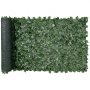 VEVOR Ivy adatvédelmi kerítés, 990 x 2490 mm-es mesterséges zöld fali paraván, zöld borostyán kerítés hálós szövet hátlappal és megerősített illesztéssel, műsövény, szőlőlevél díszítés kültéri kerthez, udvarhoz