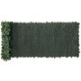 VEVOR Ivy Privacy Fence, 1 x 4m Artificial Green Wall Screen, Greenery Ivy Fence with Mesh Cloth Backing and Strengthened Joint, Faux Hedges Vine Leaf Decoration for Outdoor Garden, Yard, Balcony