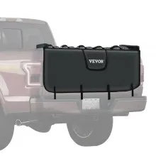 VEVOR Tailgate Pad for Bikes, Tailgate Protection Cover Carries UP to 5 Mountain Bikes, 54" Bike Pickup Pad for Pickup Truck, Upgraded