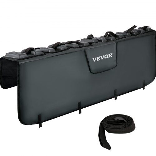 VEVOR Tailgate Pad for Bikes, Tailgate Protection Cover Carries UP to 6 Mountain Bikes, 63" Bike Pickup Pad for Pickup Truck, Upgraded