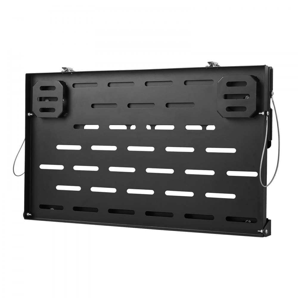 VEVOR Tailgate Table for 2021-2026 Ford Bronco 4 Door Hardtops (Exclude Bronco Sport), Foldable Molle Panel Drop Down Table, Rear Door Cargo Storage Rack Shelf Luggage Holder Carrier