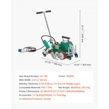Roofing Hot Air Welder 3400W High Power Plastic PVC TPO Welding Machine