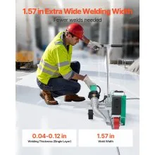 Roofing Hot Air Welder 4200W 220V Plastic PVC TPO CPE Welding Machine