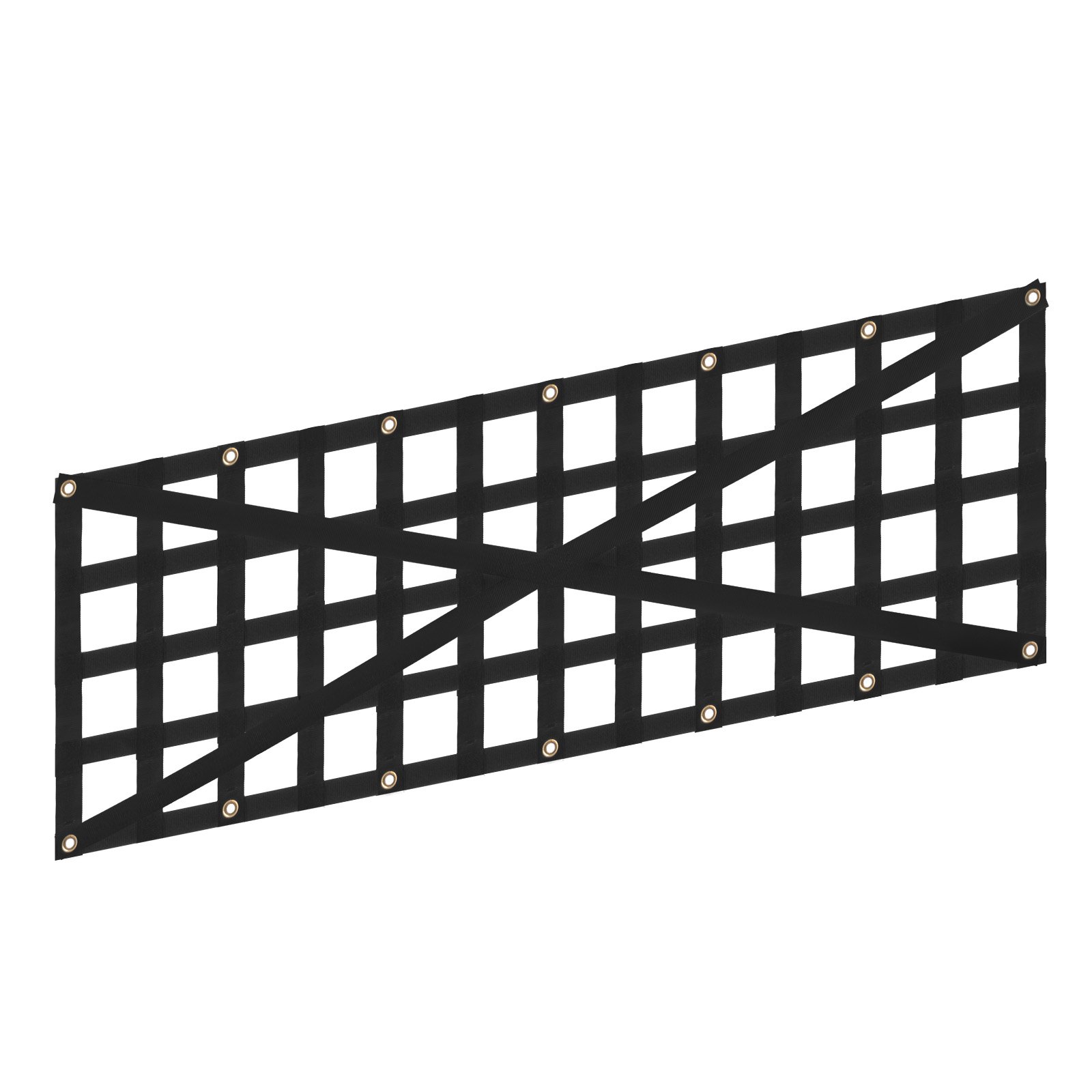 VEVOR Tailgate Net Pickup Truck Tailgate Net 54" x 18" Adjustable Cross Design
