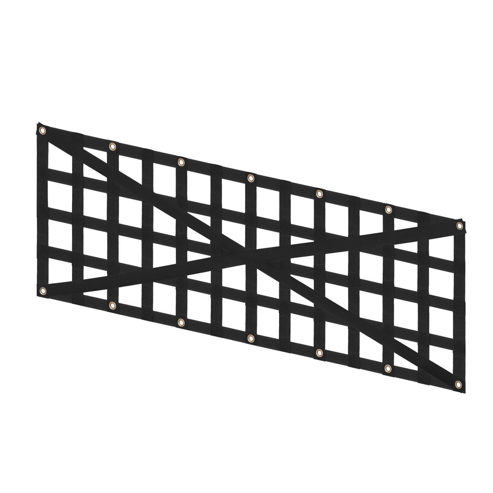 VEVOR Tailgate Net Pickup Truck Tailgate Net 54" x 18" Adjustable Cross Design