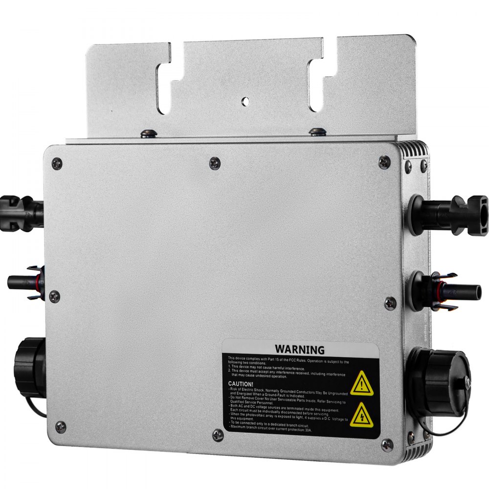 VEVOR Solar Grid Tie Micro Inversor Solar Micro Inversor 700W Impermeable IP65